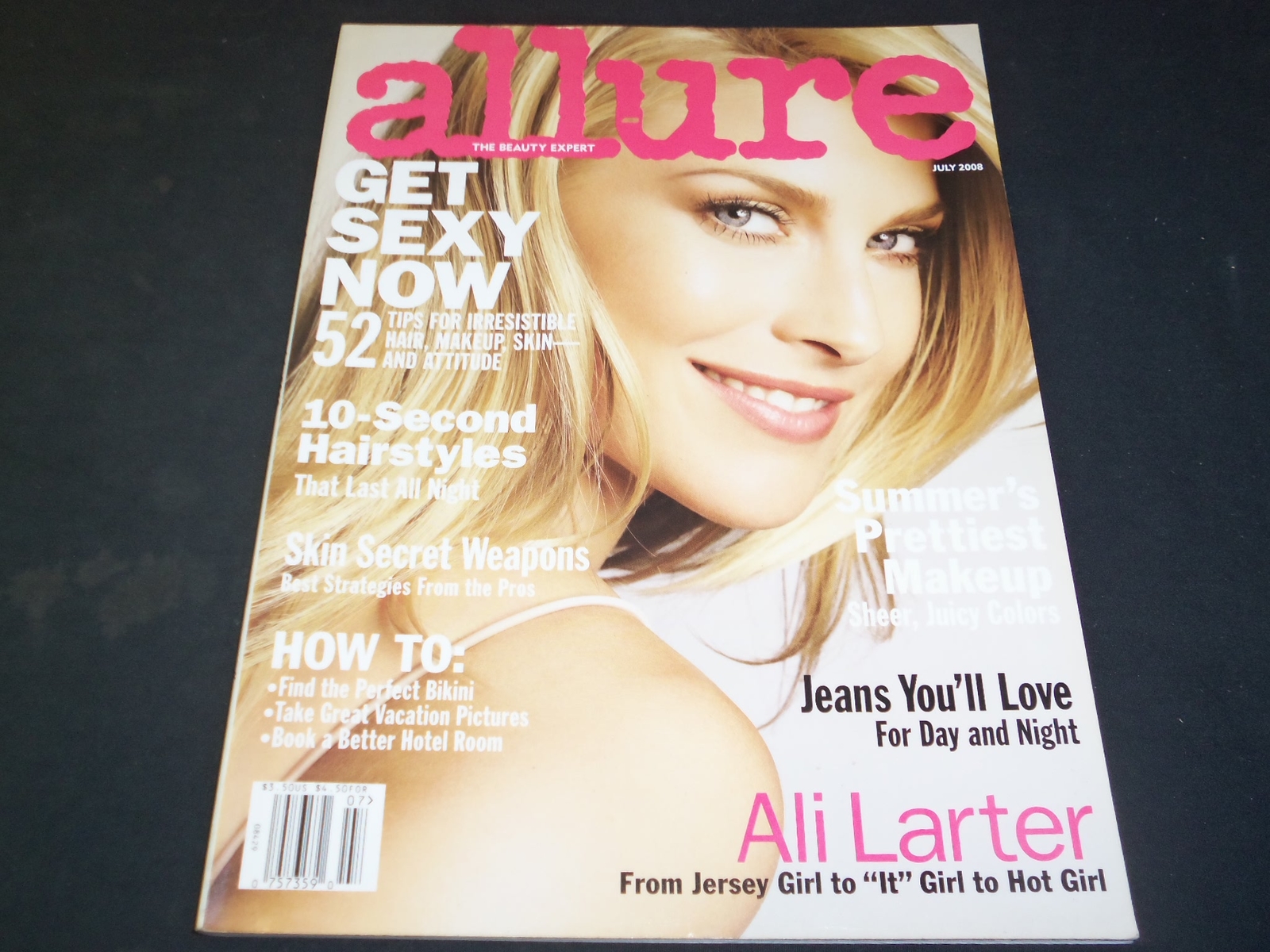 2008 JULY ALLURE MAGAZINE - ALI LARTER - SP 5137 | eBay