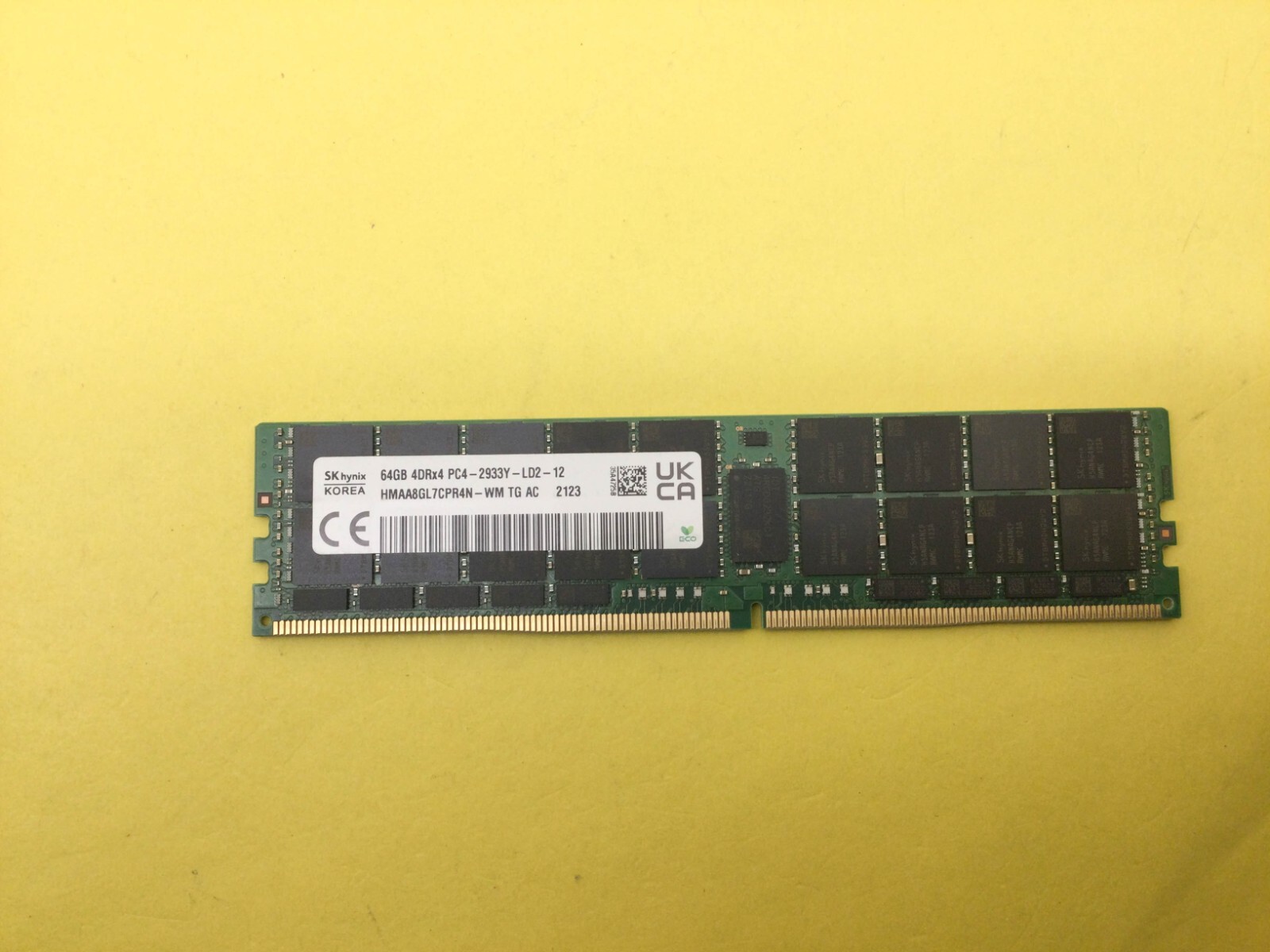SK HYNIX 64GB(1X64GB) 4DRX4 PC4-2933Y DDR4 SERVER MEMORY