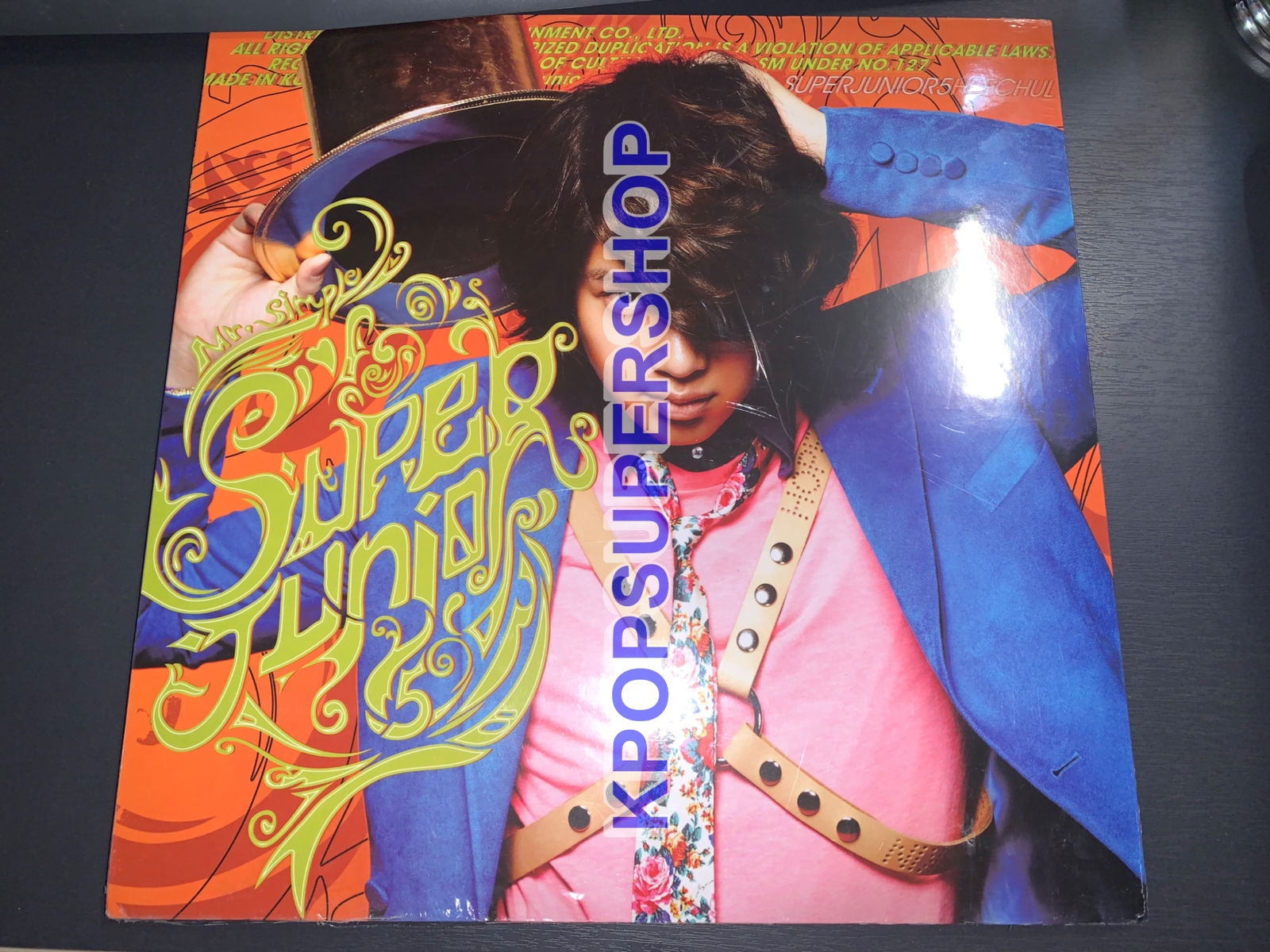 Super Junior 5th Album Mr. Simple Type A Heechul Version CD New