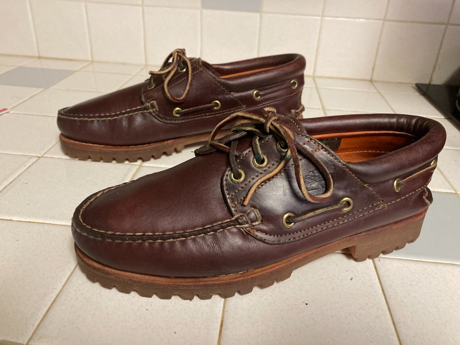 靴 timberland 3eye classic 26cm Timberland 3-Eye Lug Handsewn Boat