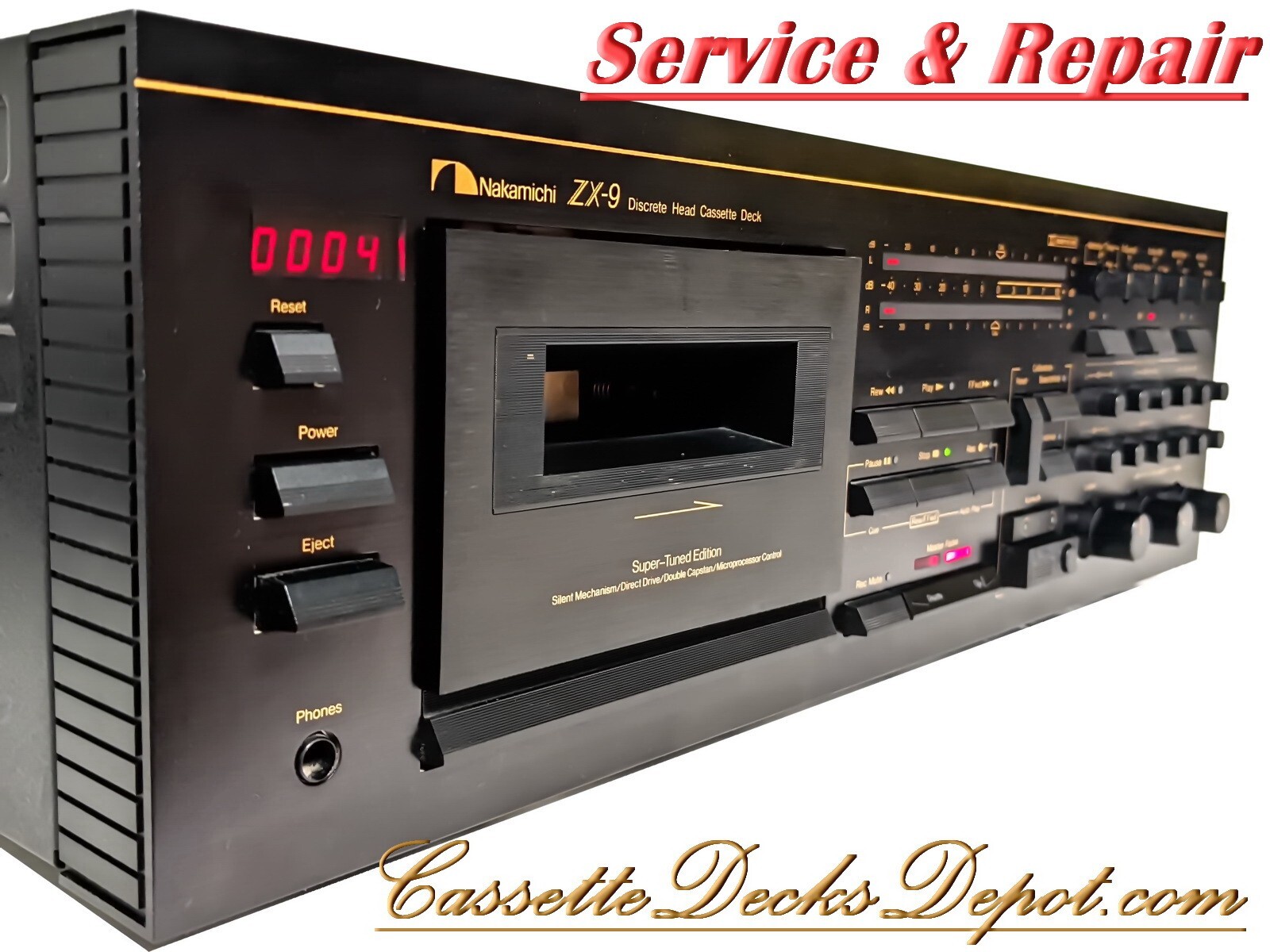 Service for Nakamichi ZX-7, ZX-9, CR-5, CR-7 3 Months Warranty | eBay