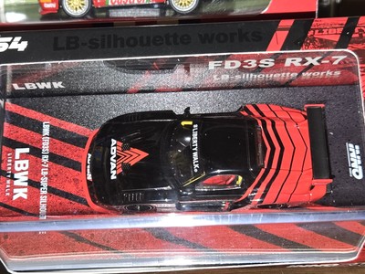 INNO64 1:64 LBWK Mazda RX7 FD3S LB-Super Silhouette ADVAN | eBay