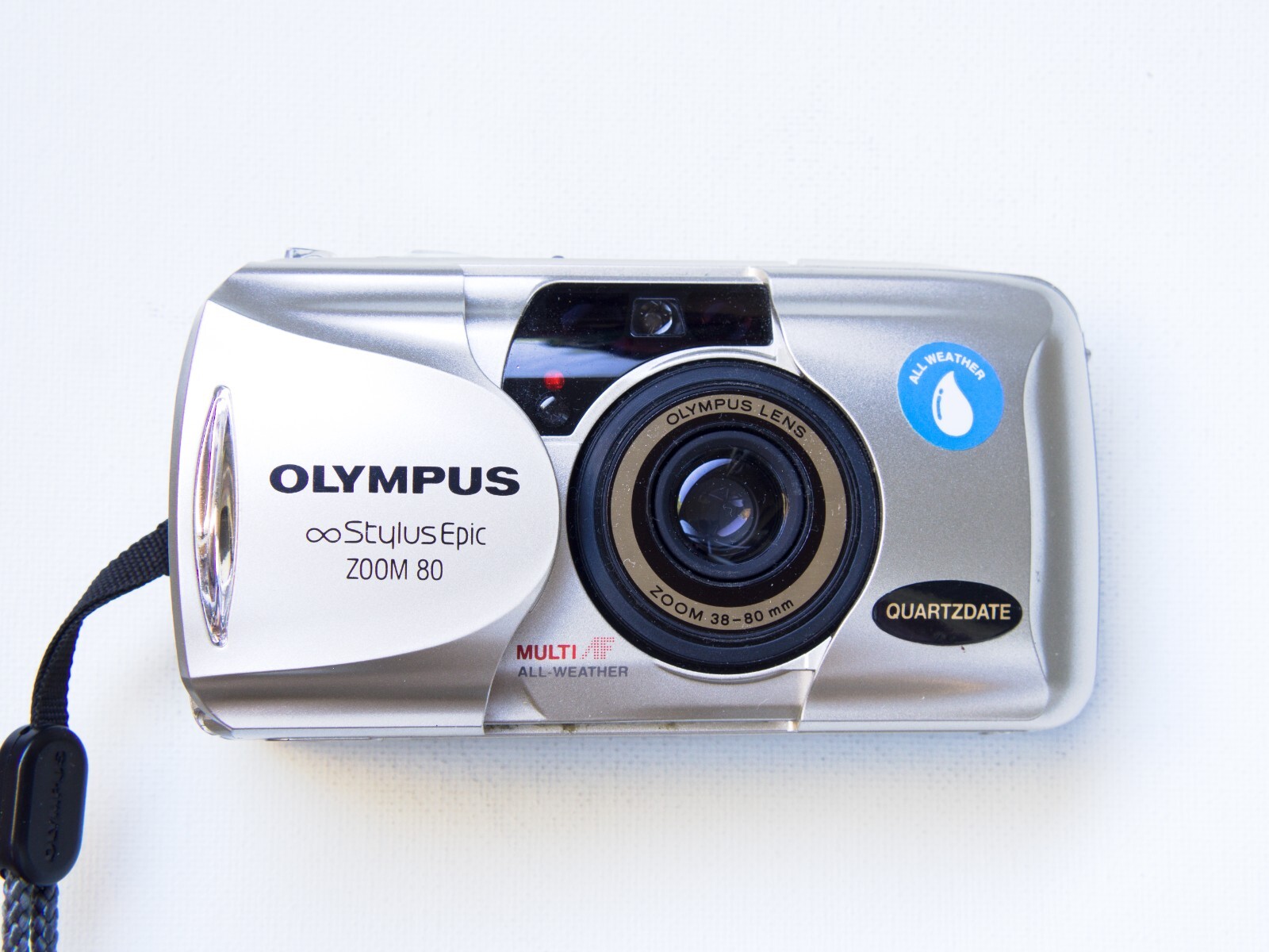 Olympus Stylus Epic Zoom 80 MJU II 35mm Point Shoot Camera