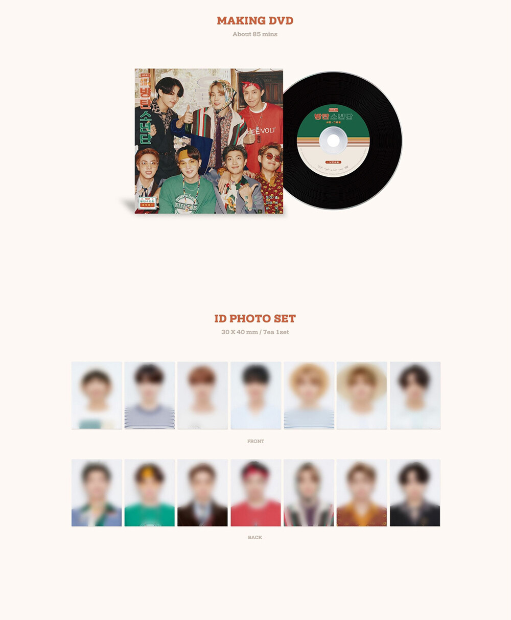 BTS 2021 SEASON'S GREETINGS DVD+Calendar+Diary+Photo Book+Poster+