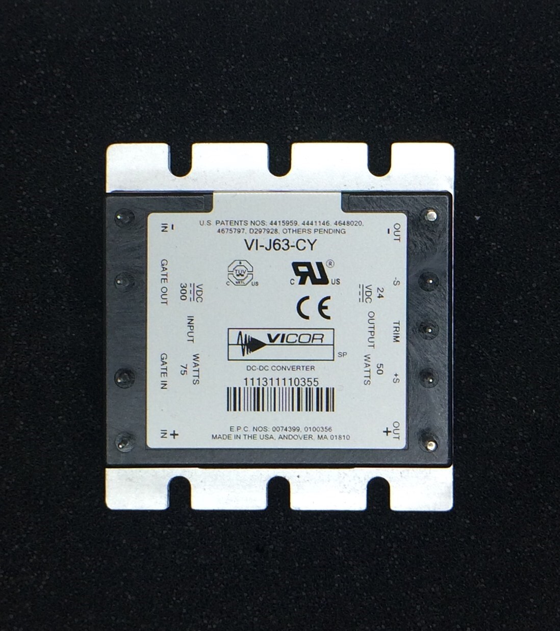 VI-J63-CY VICOR DC DC CONVERTER 24V 50W 1 UNIT | eBay