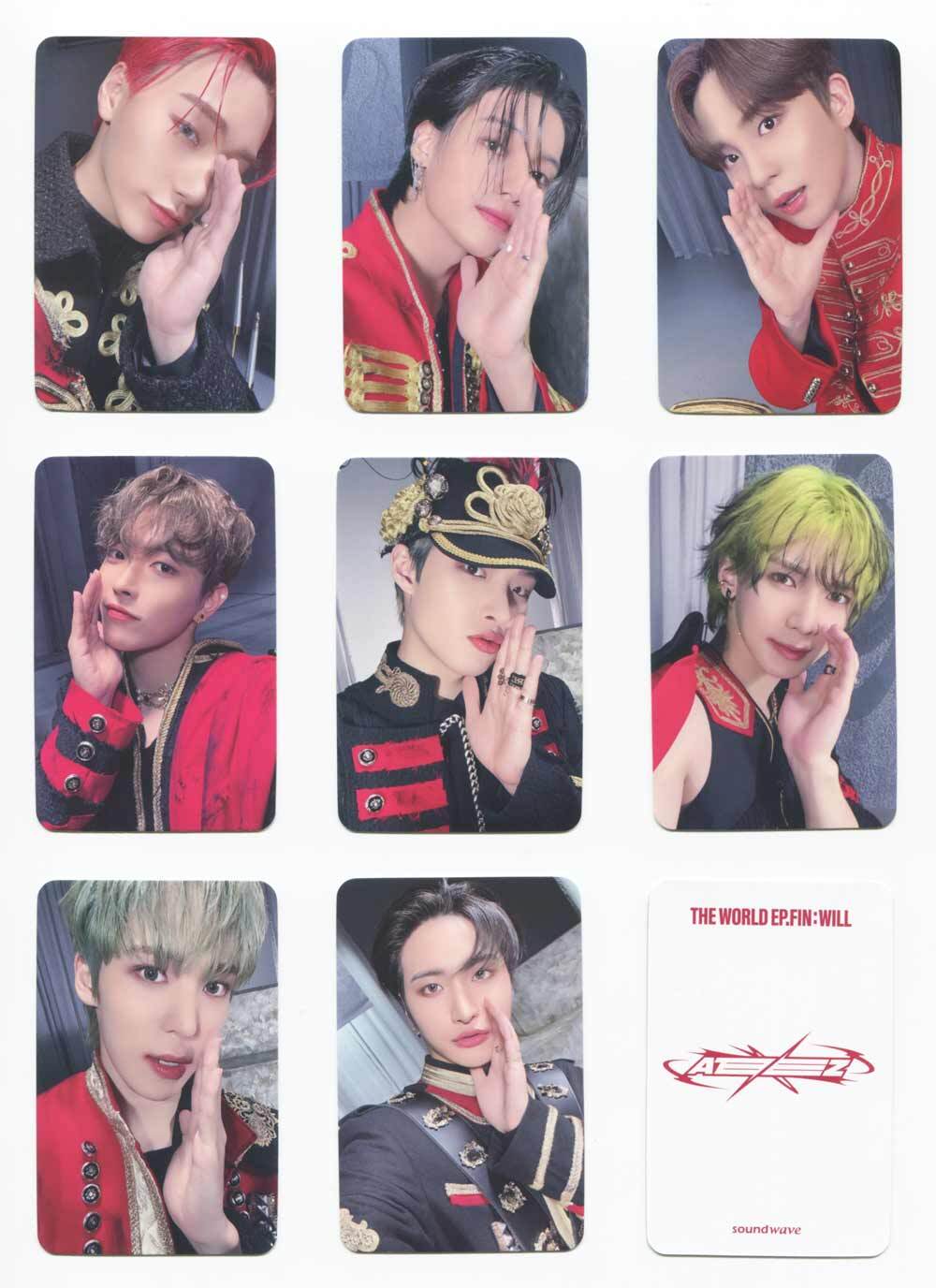 ATEEZ - THE WORLD EP.FIN : WILL [SOUNDWAVE] POB EXCLUSIVE OFFICIAL