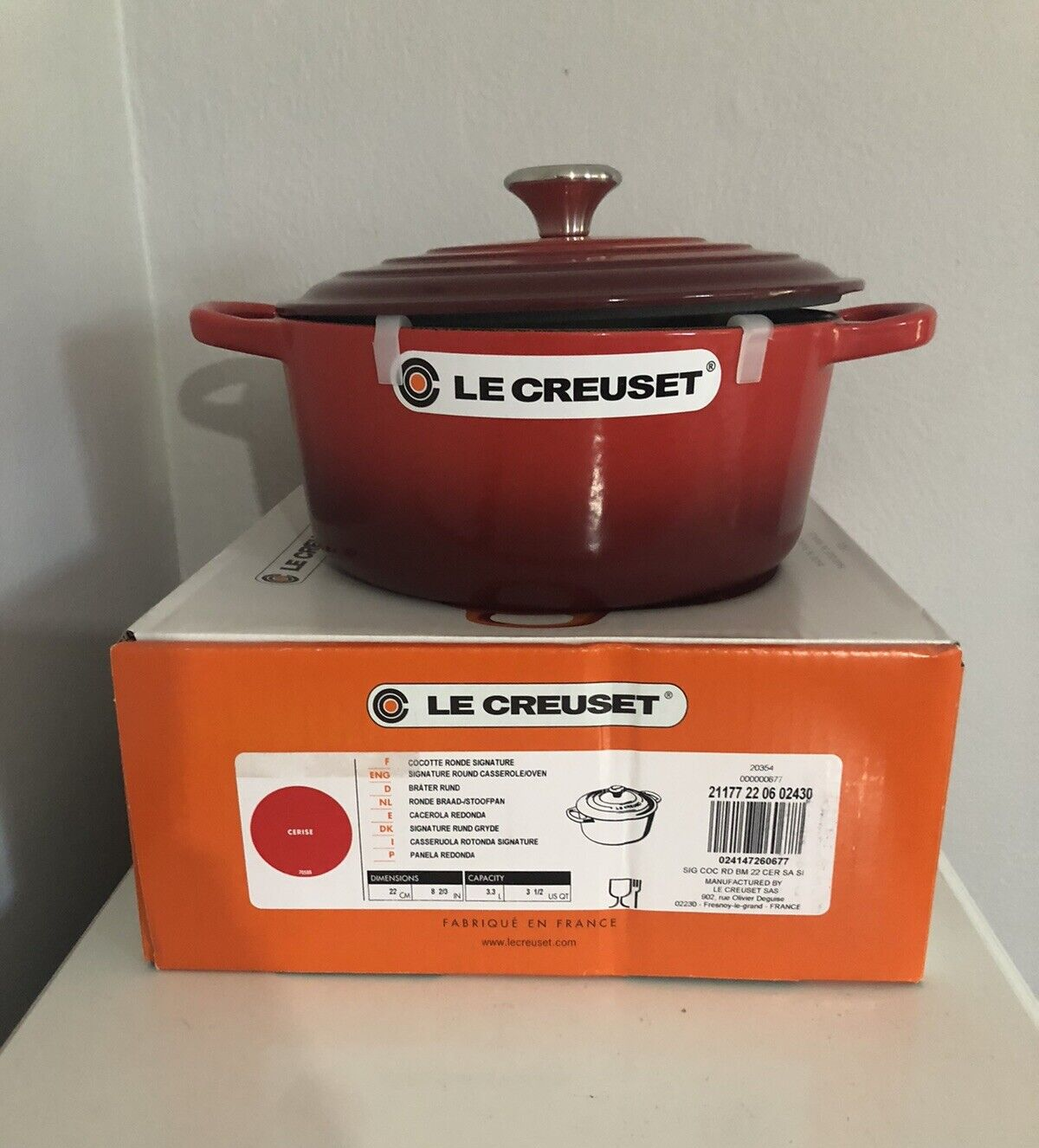 希少】LE CREUSET COUSANCES DOUFEU レッド 26 希少】LE CREUSET
