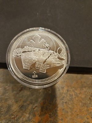 Emoji Simple Smiley Face 😊 1 Oz 999 Silver Round 70,710 Mintage