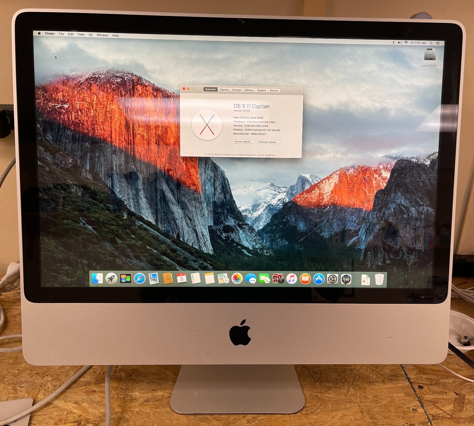 Apple iMac 24-inch July 2009 2.93GHz Intel Core 2 Duo (MB419LL/A