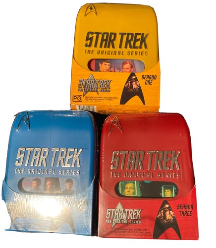 STAR TREK THE ORIGINAL SERIES, Seasons 1,2 & 3 dvd Limited Set New