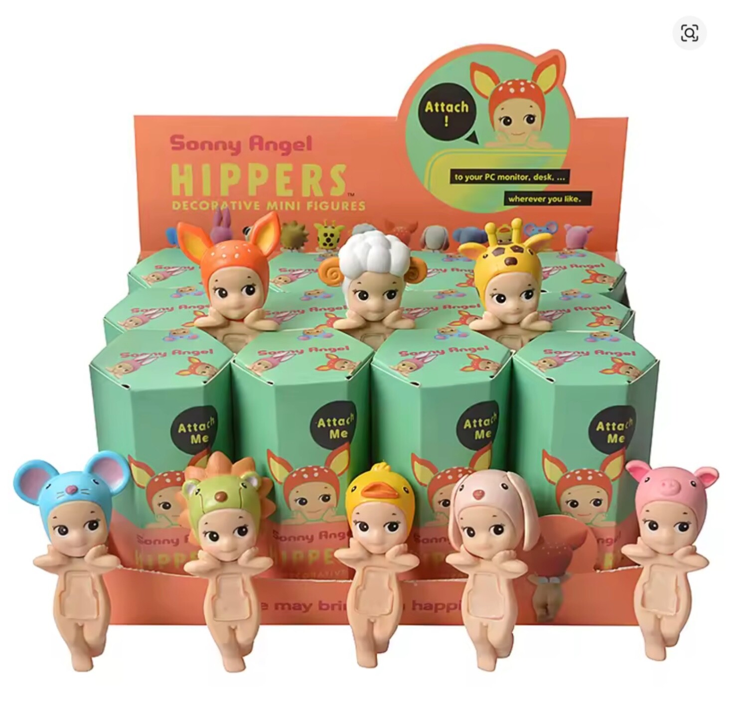 NEW Sonny Angel Hippers Animal Series Blind Box Figure Sealed