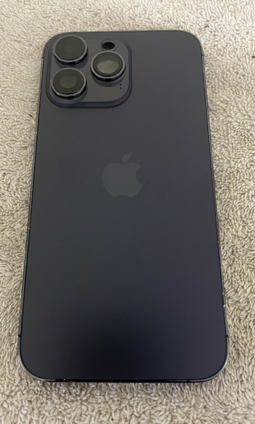 Apple iPhone 14 Pro Max rear back housing glass chasis Purple (187