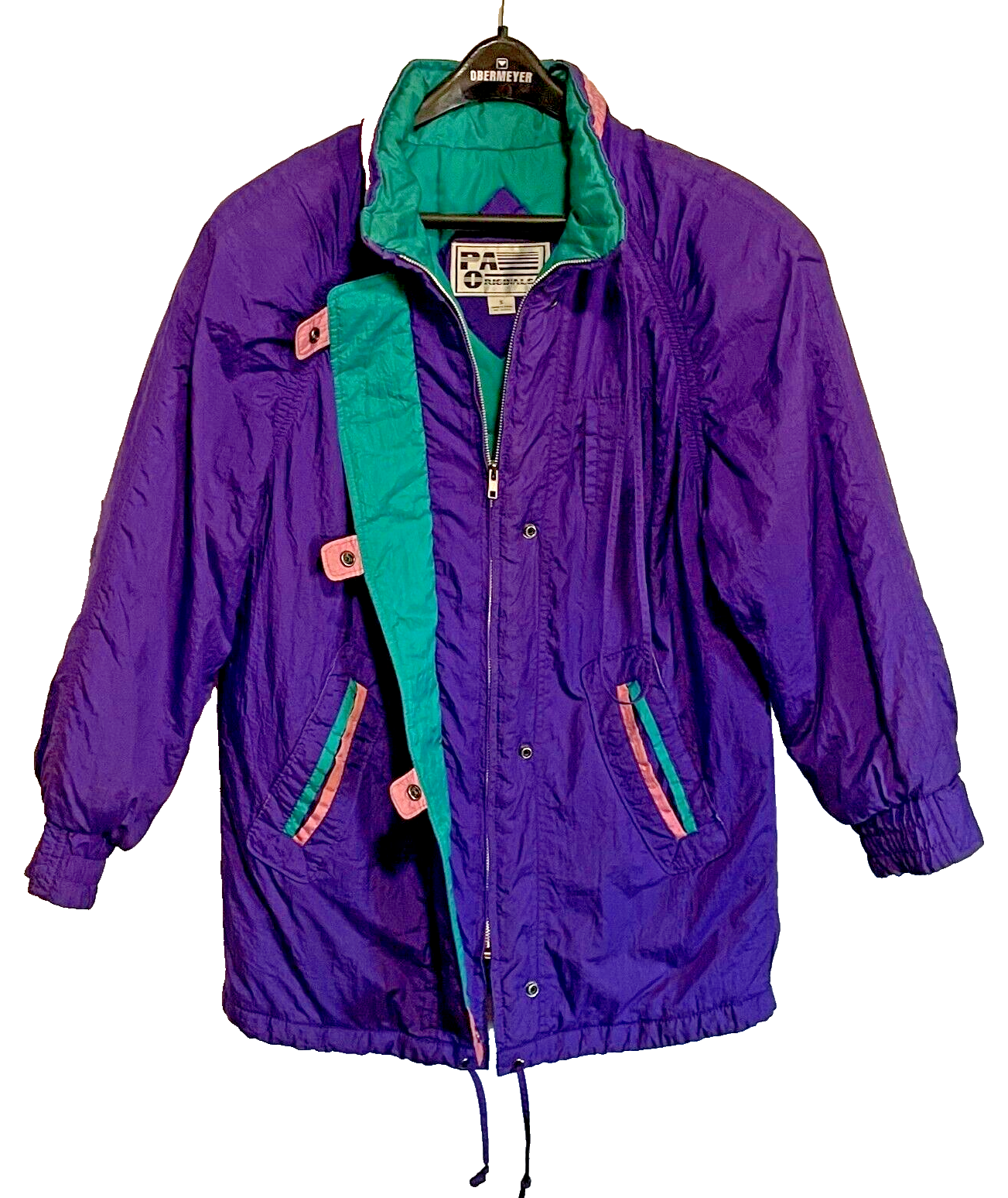 Vintage 80s Pa Originals Nylon Unisex Size Small Winter Parka