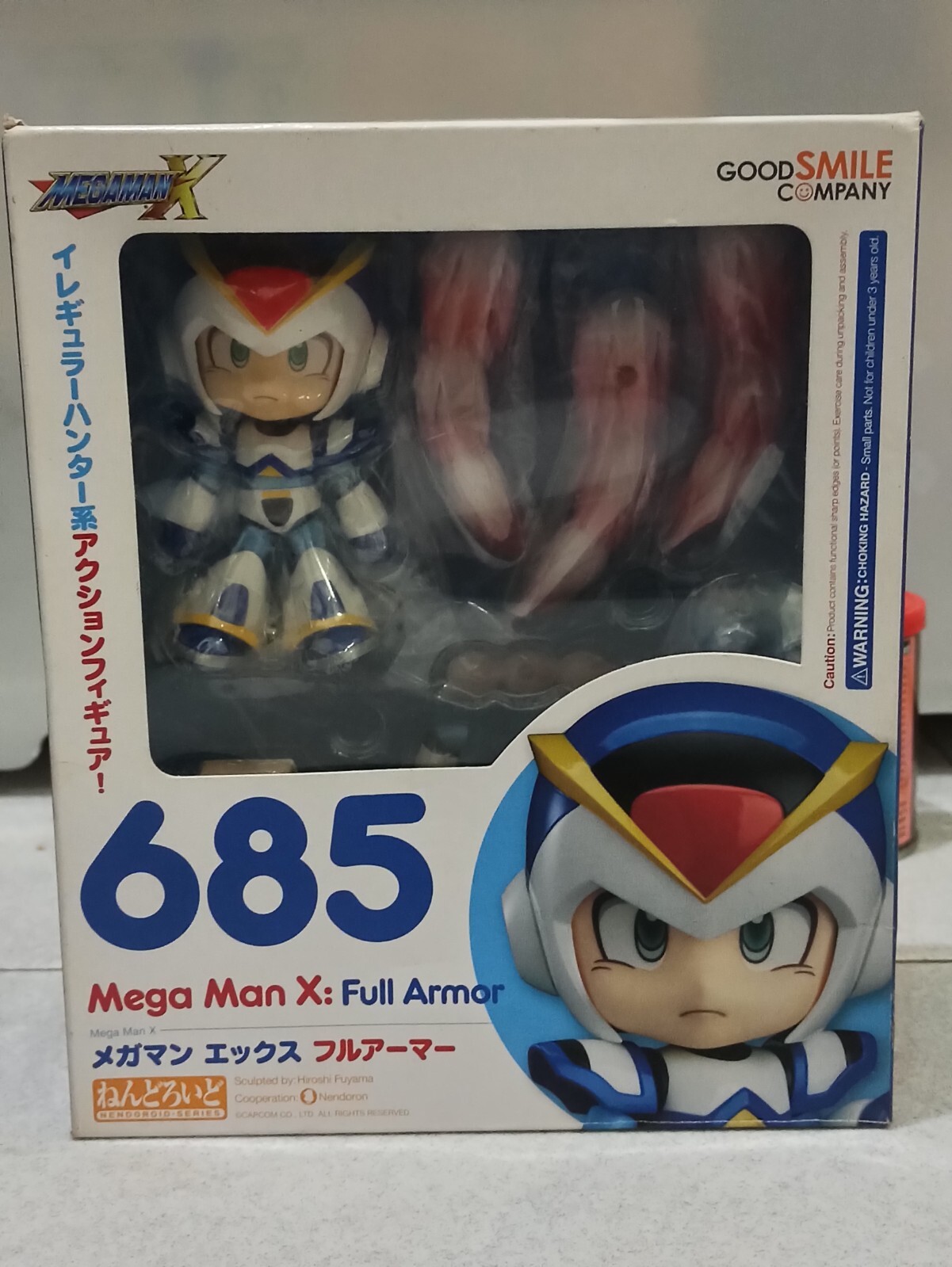 Mega Man X Full Armor Rockman Nendoroid Figure Goodsmile Official