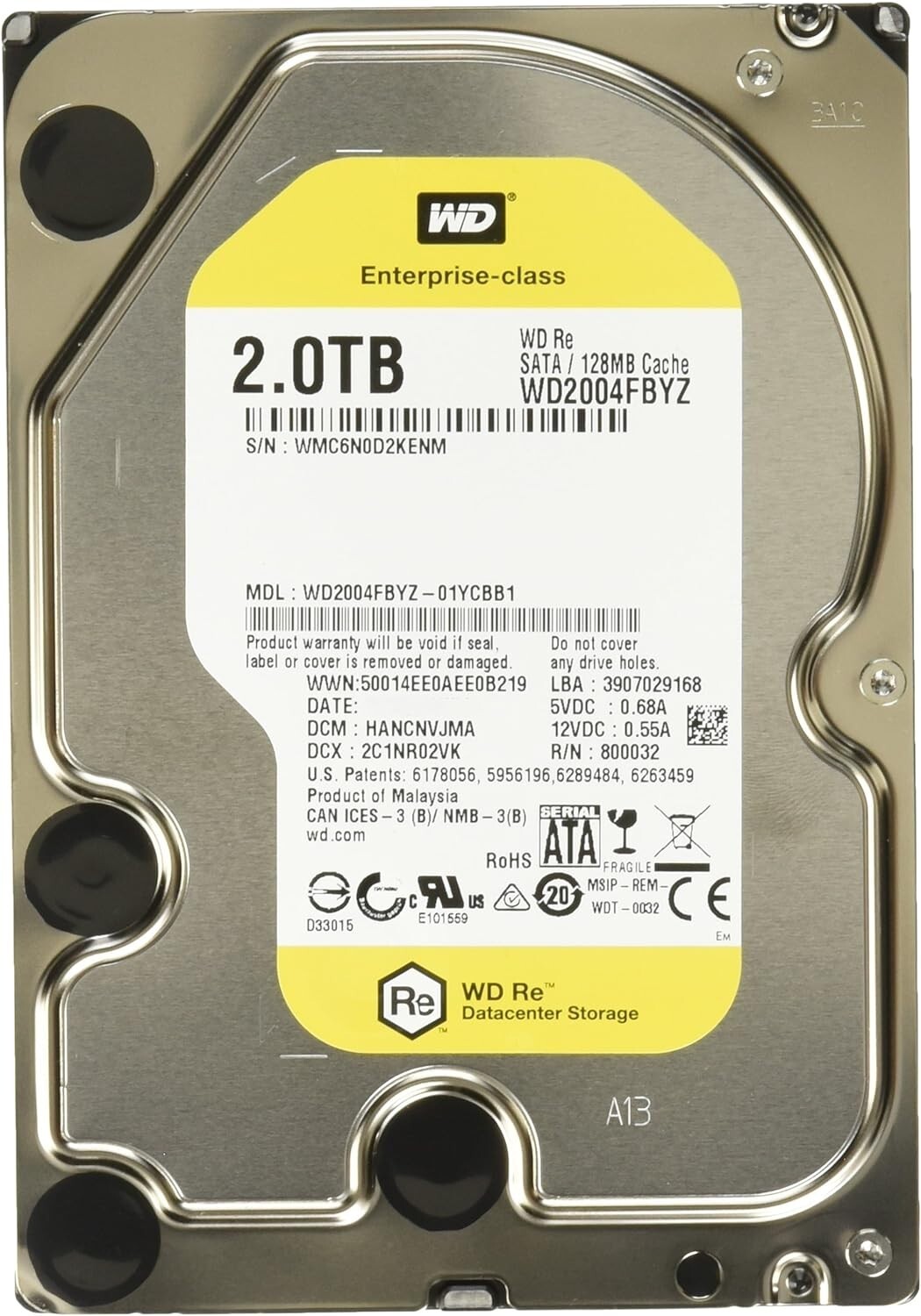 Seagate ST2000NM0045 2TB 7.2K SAS 12Gb/s 3.5