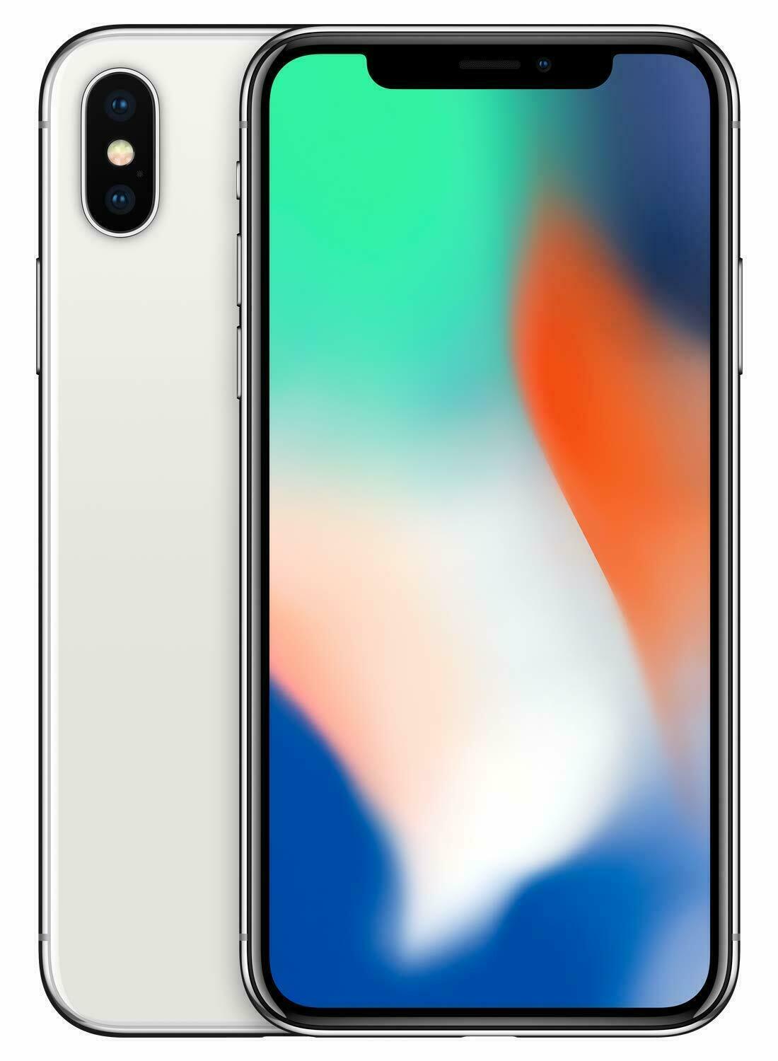 Apple iPhone X - 64 GB - Silver (T-Mobile) for sale online | eBay