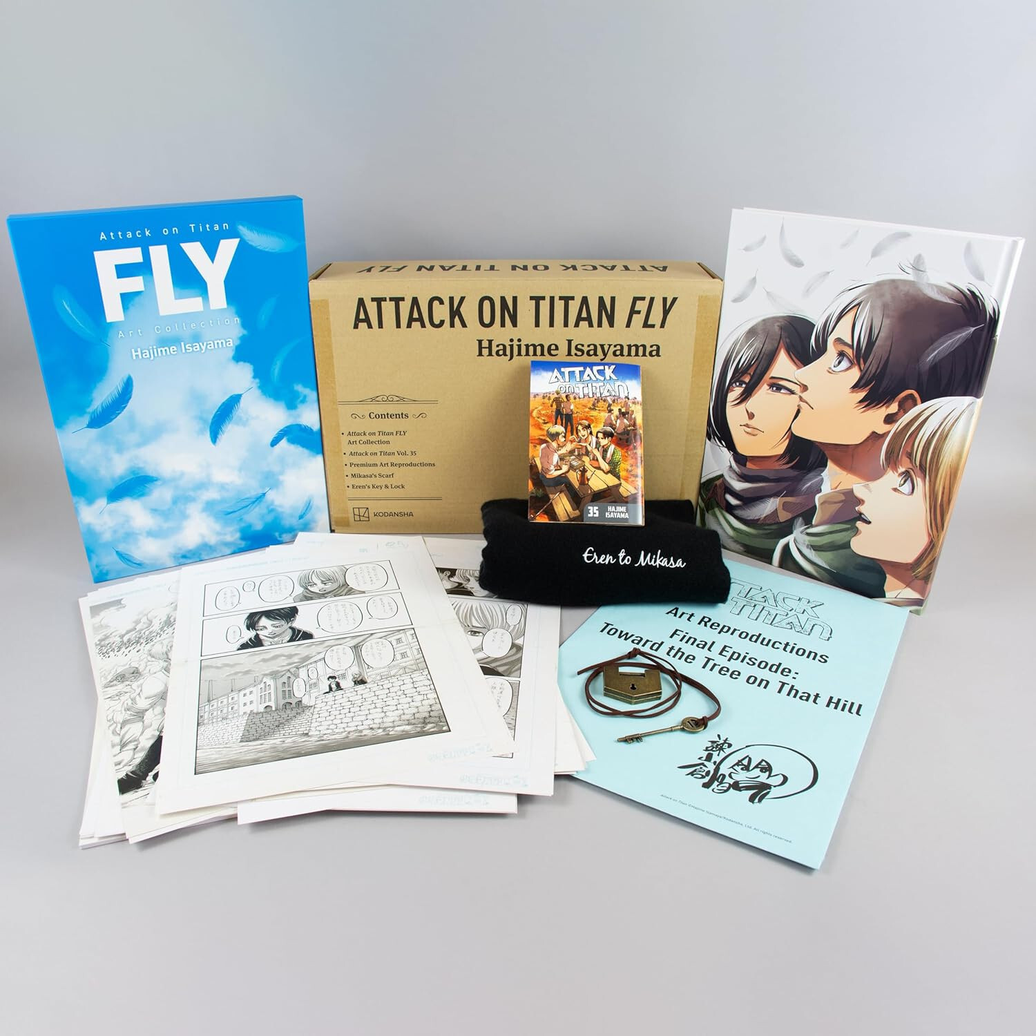 Attack on Titan 35: Fly Collector's Box Set | eBay