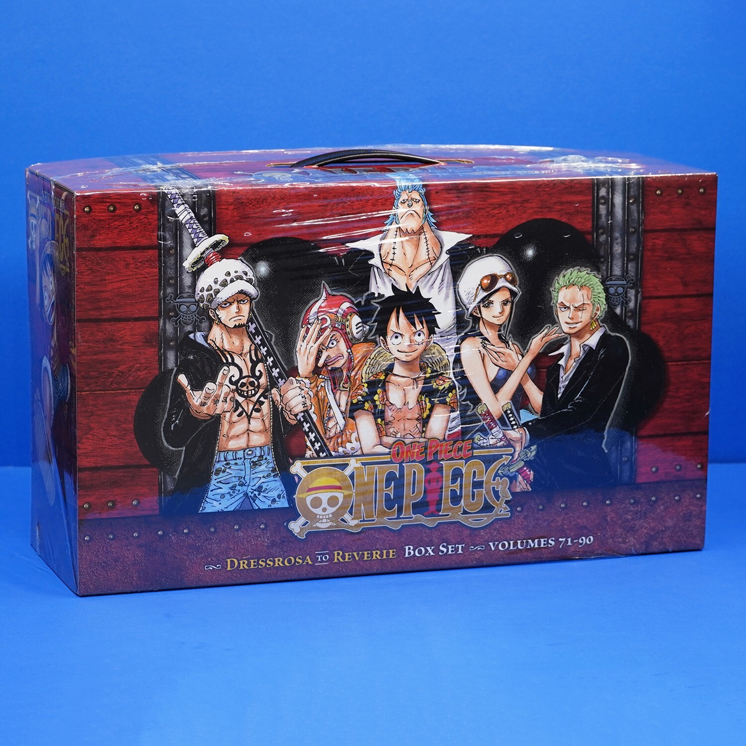 One Piece Manga Box Set 4 Volumes 71-90 Dressrosa To Reverie