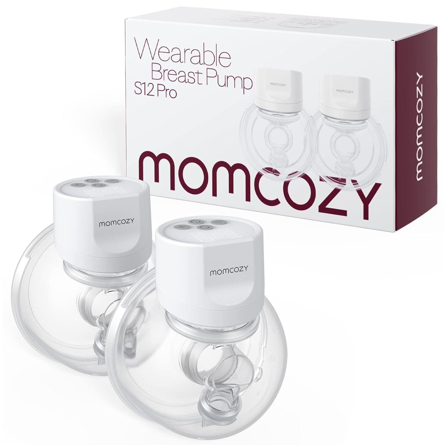 Momcozy S12 Pro Hands-Free Breast Pump Wearable, Double Wireless