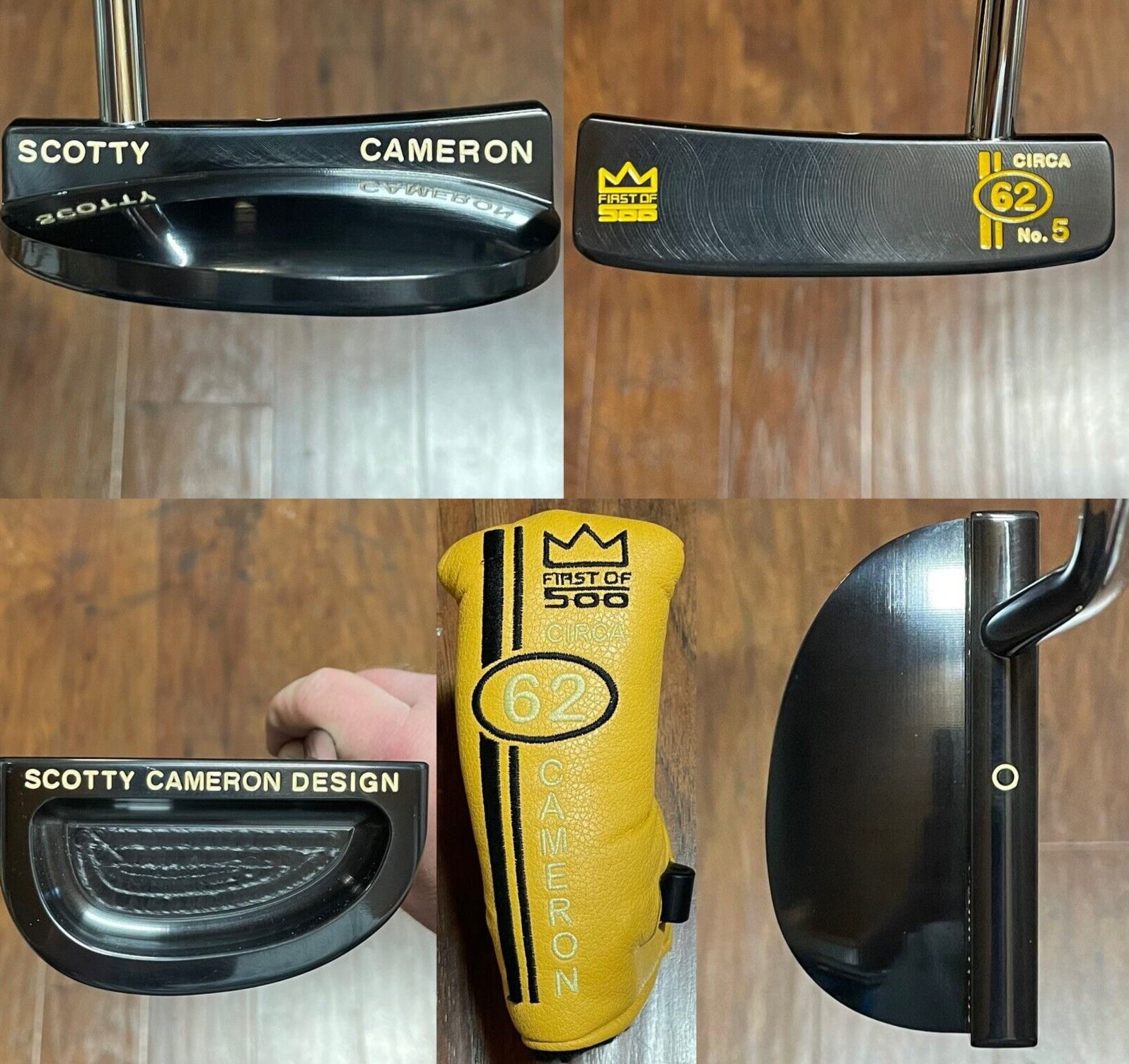 Scotty Cameron Circa 62 No.5 First of 500 Putter W/ Headcover