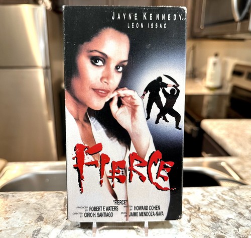 Fierce VHS (1990) Jayne Kennedy, Leon Issac, Samurai Revenge Sexy