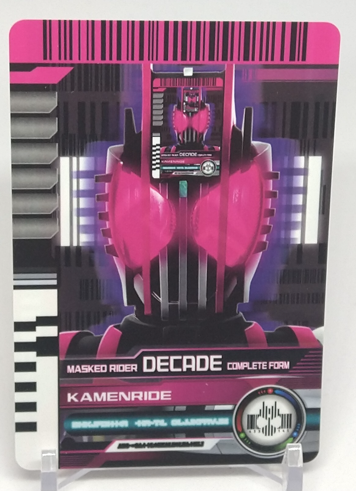 Masked Rider Decade Complete Form Masked Rider Outsiders Zein Card