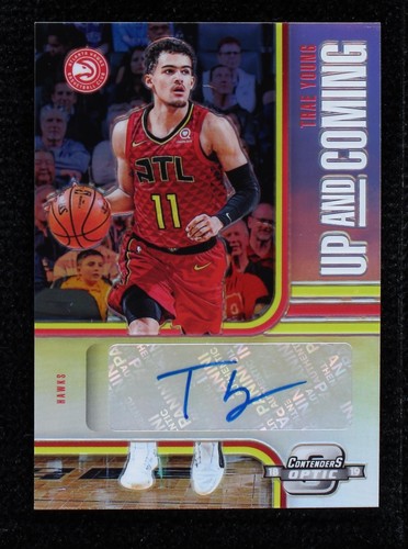 2018-19 Panini Contenders Optic Trae Young #124 Rookie Ticket PSA