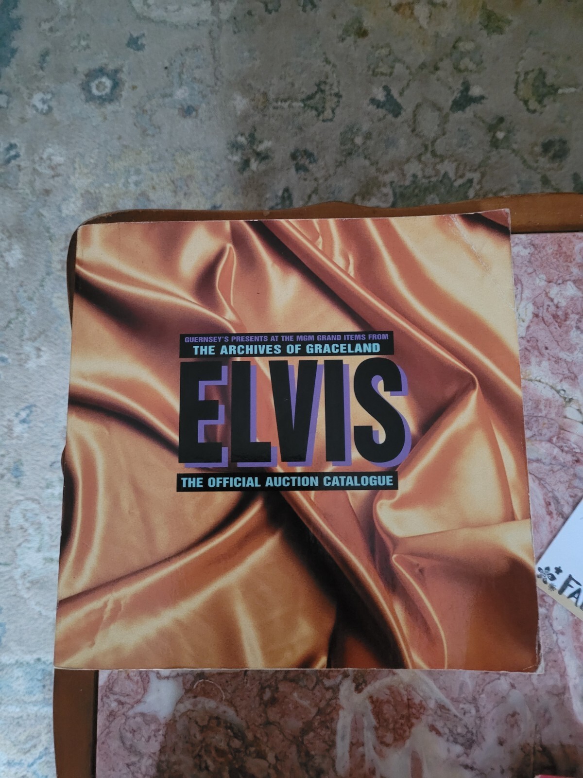 Elvis Presley Book The Archives of Graceland Auction Catalogue