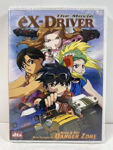 Ex-Driver - The Movie DVD Kosuke Fujishima Anime NEW SEALED