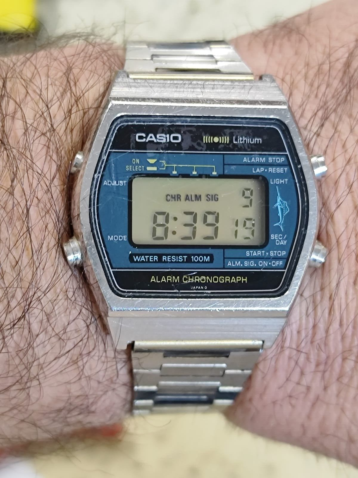 CASIO W-740 Marlin デジタル腕時計 商品番号166 casio ws740 marlin