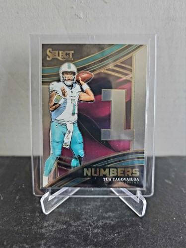 TUA TAGOVAILOA 2023 Panini Select NUMBERS Insert #NMB-TTA Miami