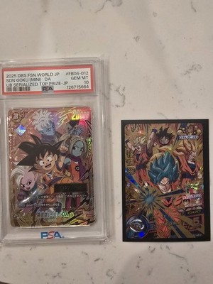 2025 PSA 10 Son Goku : Childhood FB06-119 Dragon Ball Fusion World