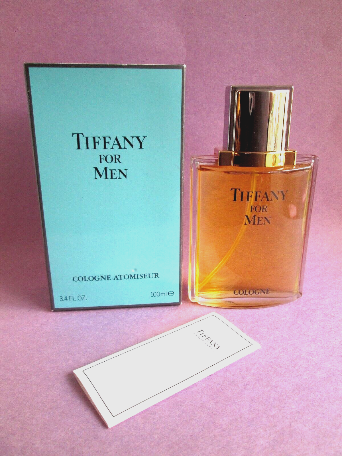 Tiffany for Men Vintage Cologne Spray 3.4 oz 100 ml Original