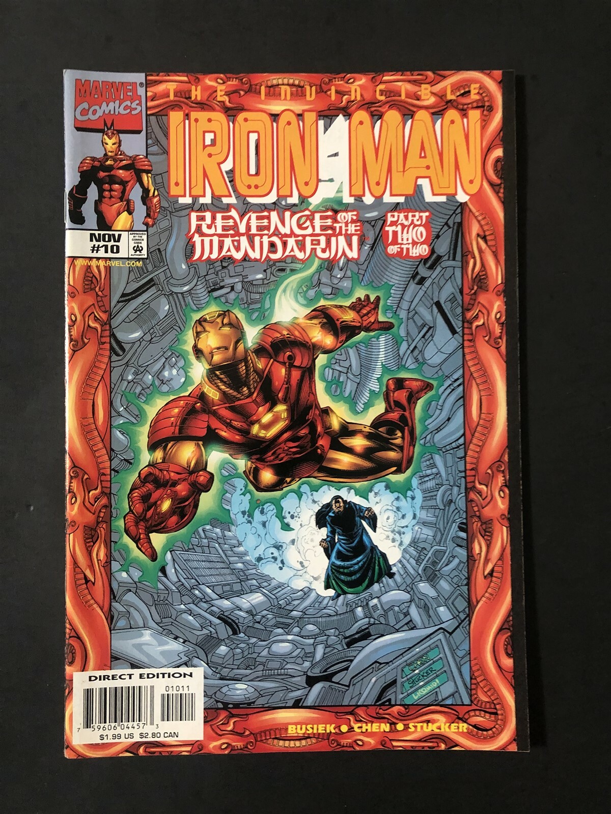 Marvel Comics The Invincible Iron Man Revenge of the Mandarin #10