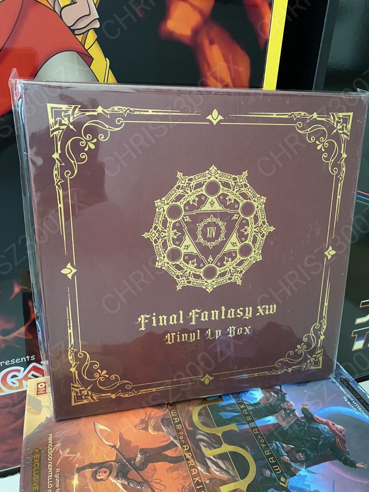 FINAL FANTASY XIV Vinyl Record Soundtrack 4 LP Box Set FF 14