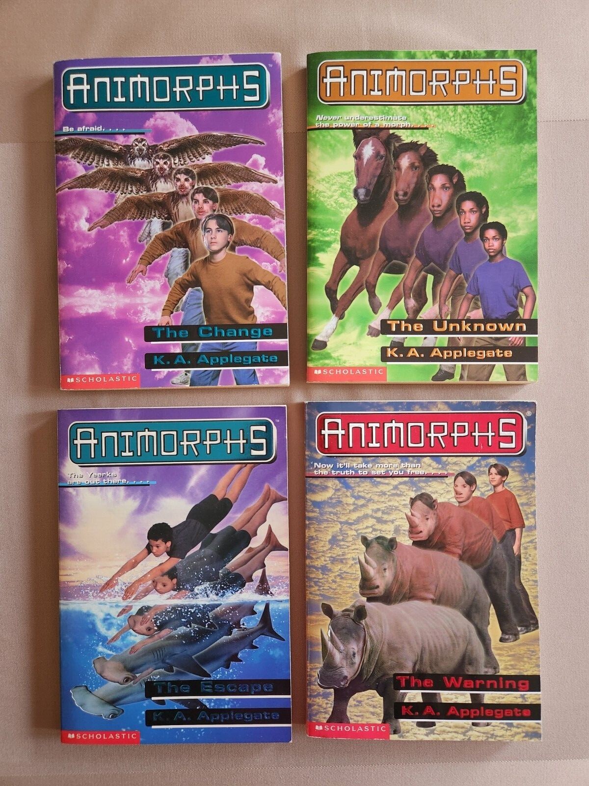 Animorphs Series K A Applegate PB Scholastic Books - Select title