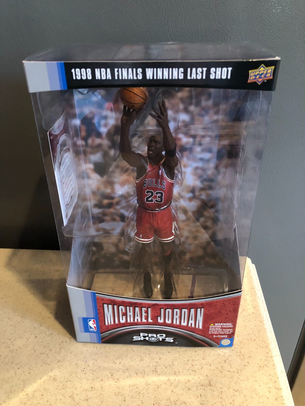 Upper Deck Michael Jordan 1998 NBA Finals Winning Last Shot - NIB
