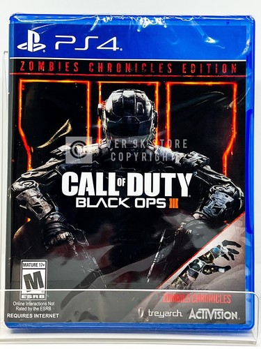 Call of Duty: Black Ops 3 Zombie Chronicles Edition - PS4 - New
