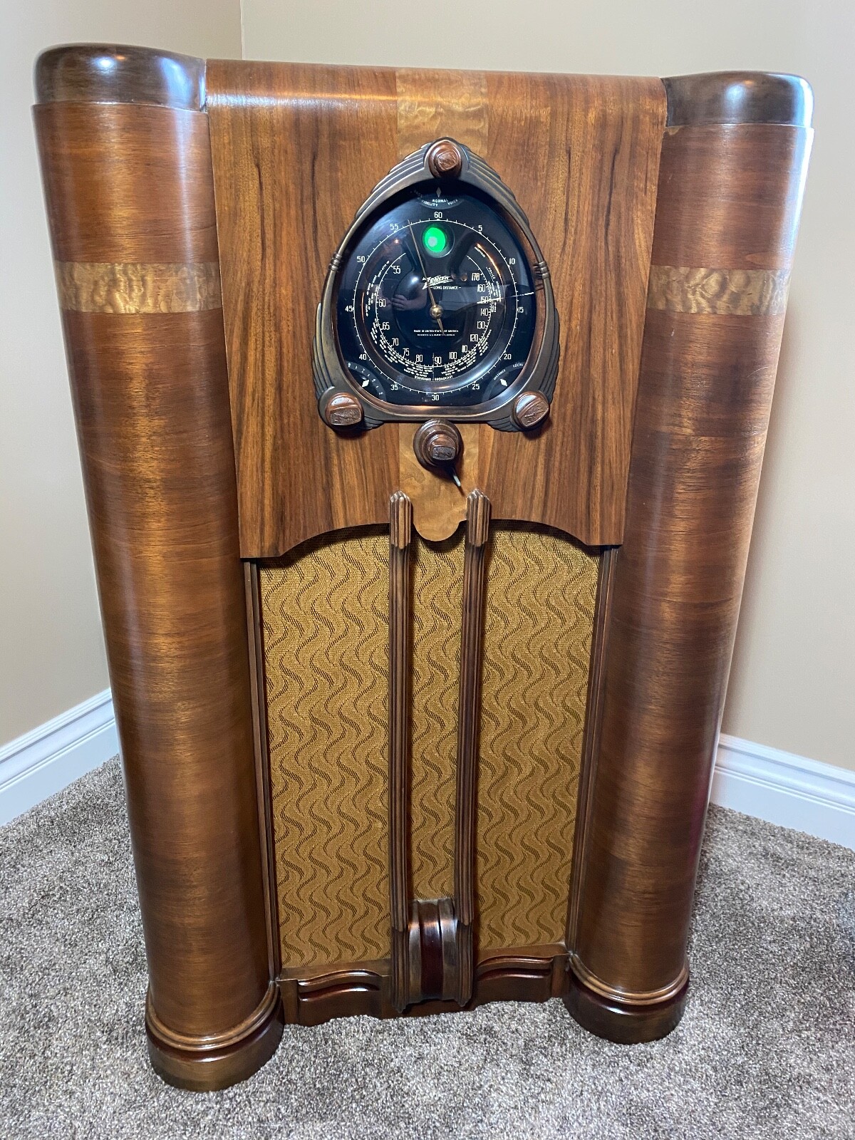 Vintage 1938 Zenith 9-S-262 