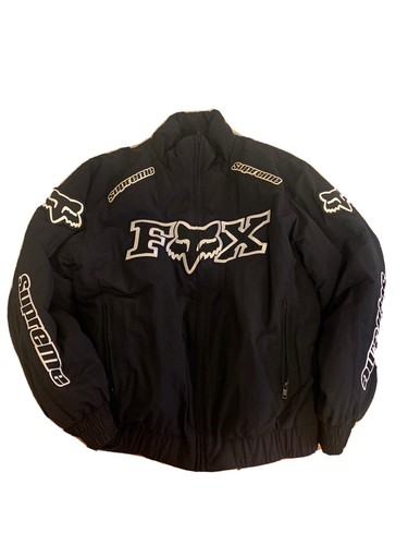 supreme x fox racing jacket | eBay