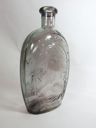 nac】Vetreria Etrusca glass catbottle Vintage Vetreria Etrusca 7.5