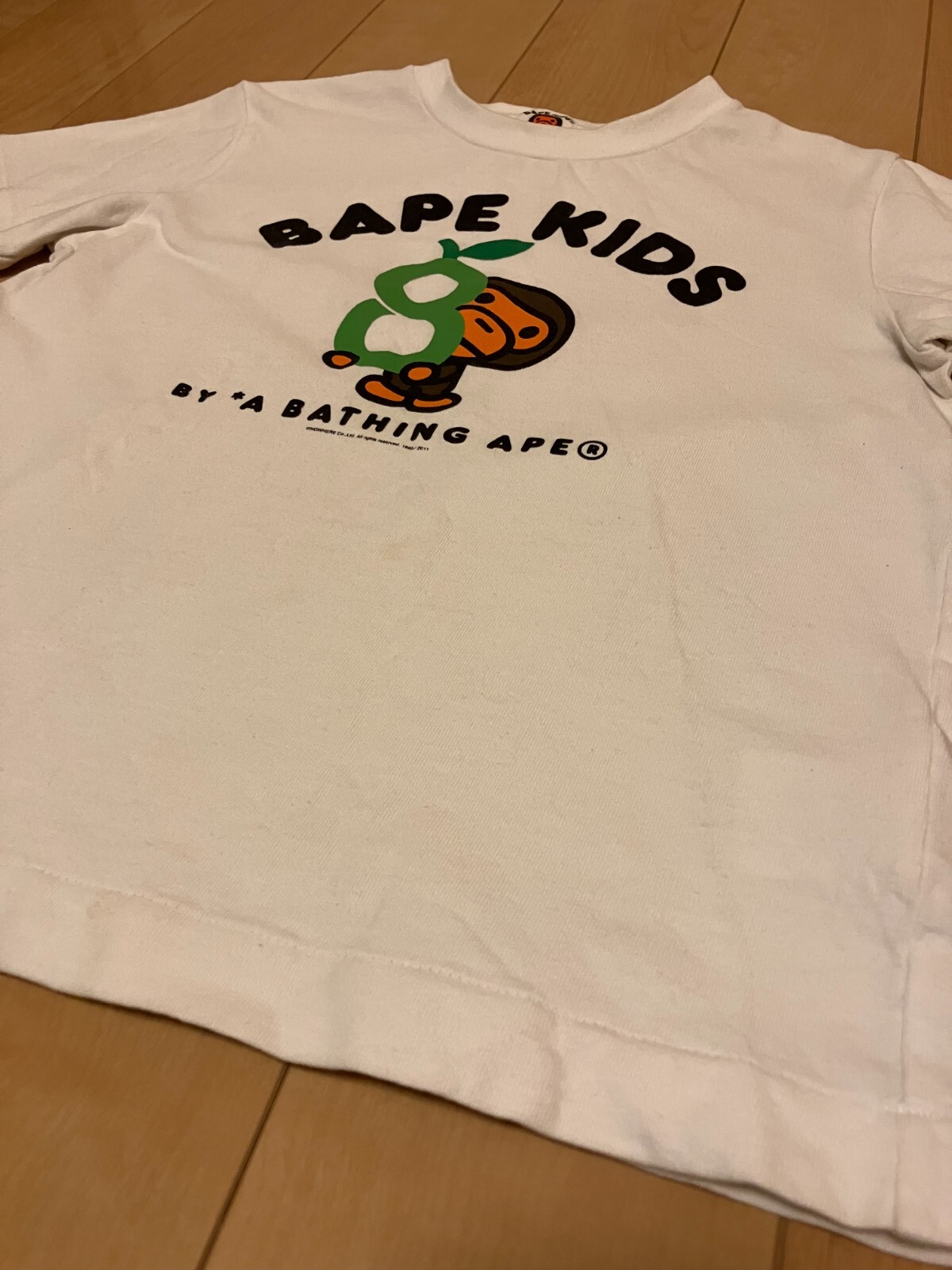 A Bathing Ape Isetan Bape Kids Baby Milo Short Sleeve T-Shirt 120