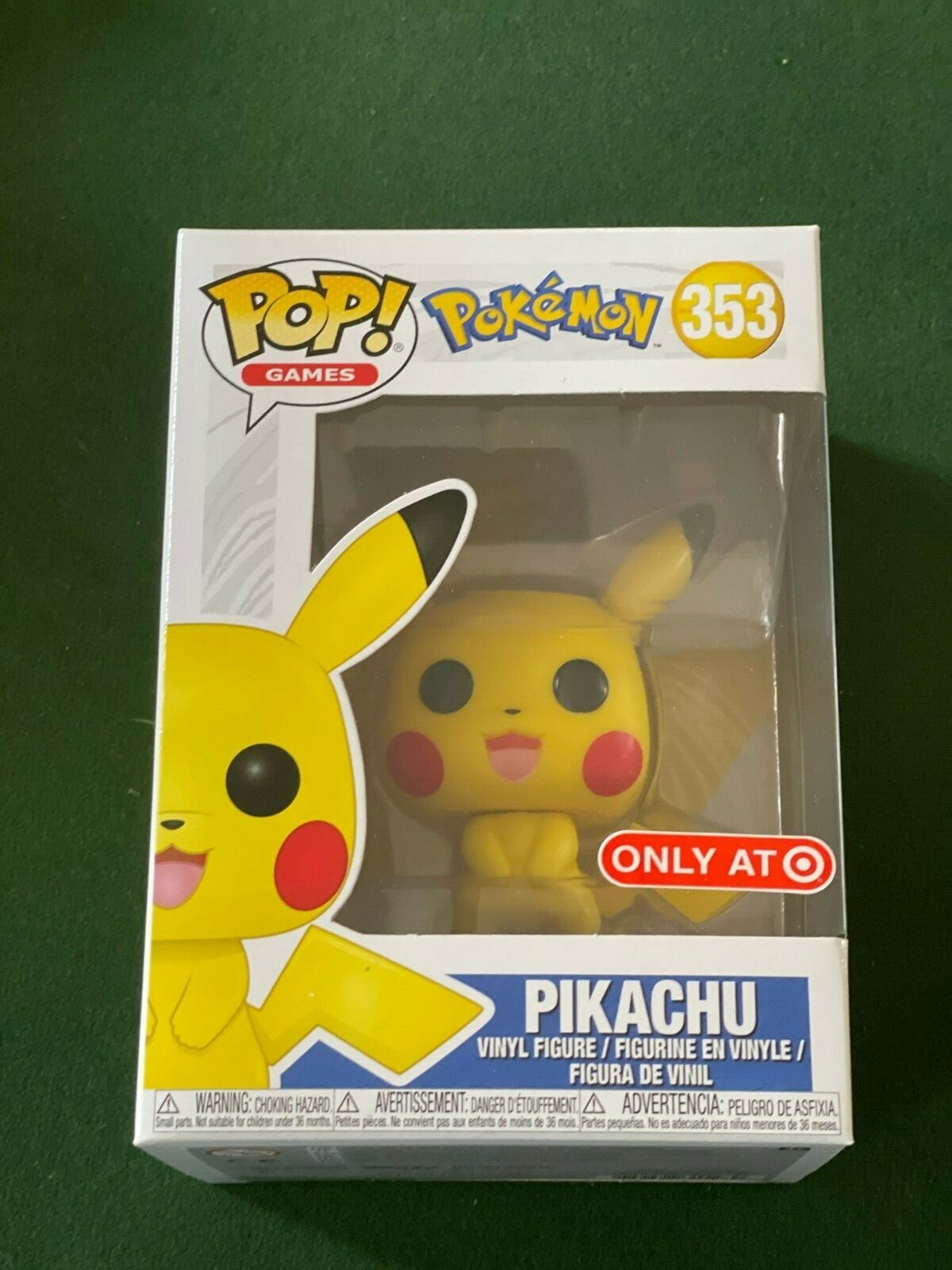 Funko POP! Games Pokemon - Pikachu 353 Target Exclusive | eBay