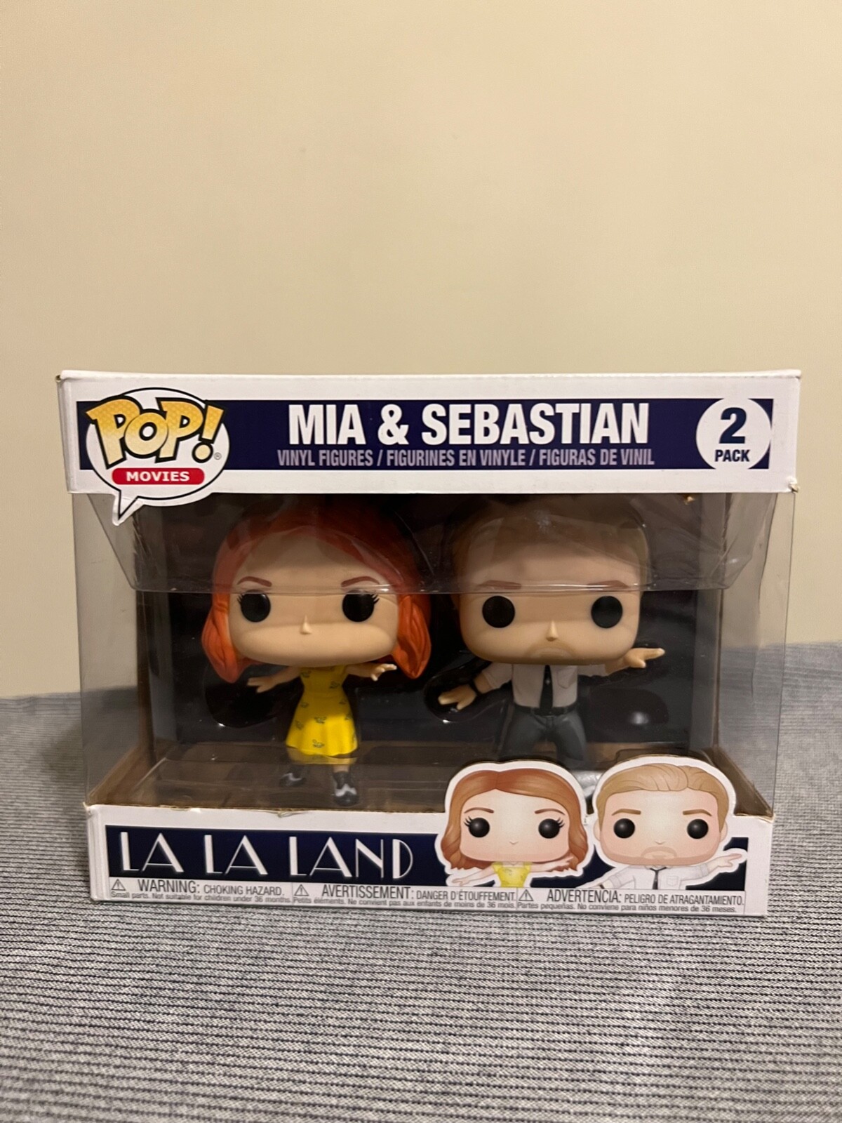 VAULTED Mia Sebastian La La Land Funko Pop 2-Pack Movies Musicals