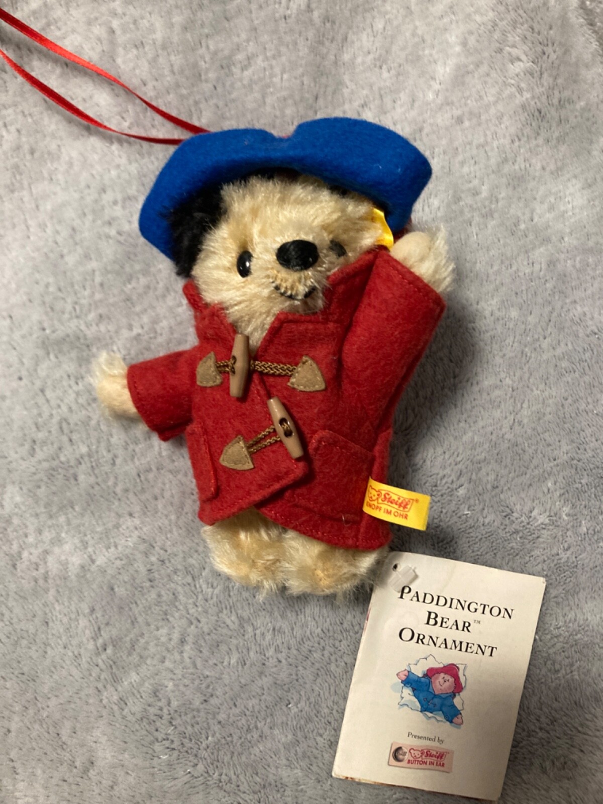 2007 Steiff paddington bear hanging ornament 12 cm 2007 | eBay