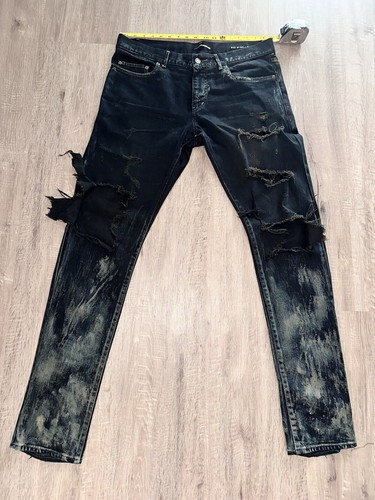Saint Laurent Paris Jeans sz 33 D02 M/SK-LW | eBay