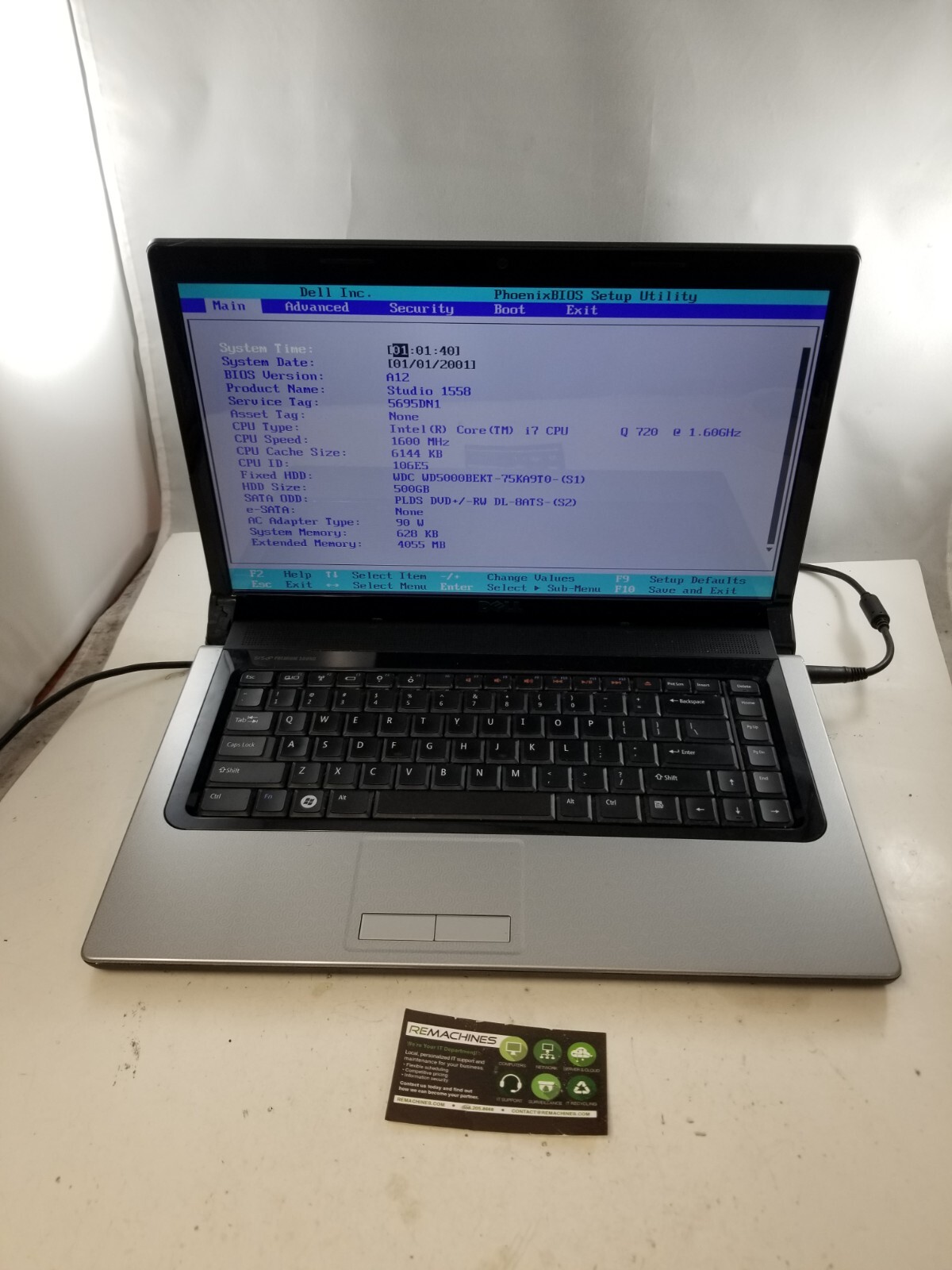 Dell Studio 1558 15.6
