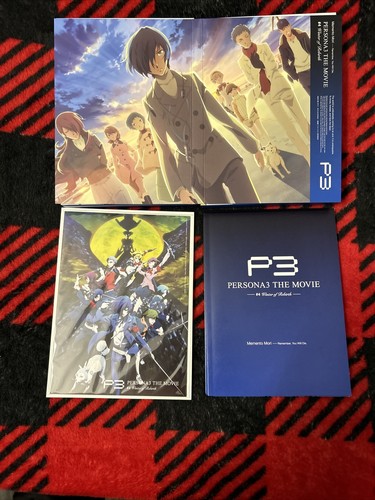 Persona 3 The Movie Limited Edition Blu-ray Complete 1-4 set with