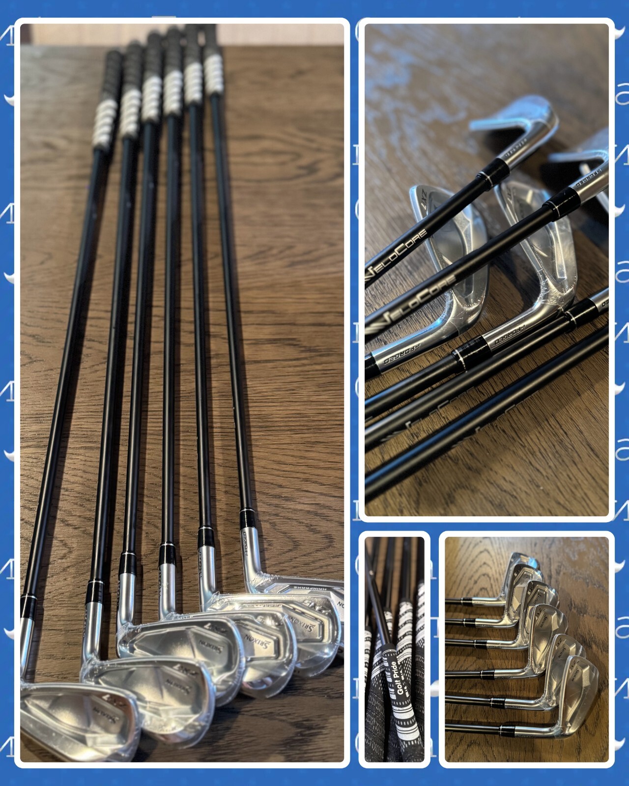 NEW Custom 2025 Srixon ZXi Combo Set 5-PW with Fujikura Axiom 105X