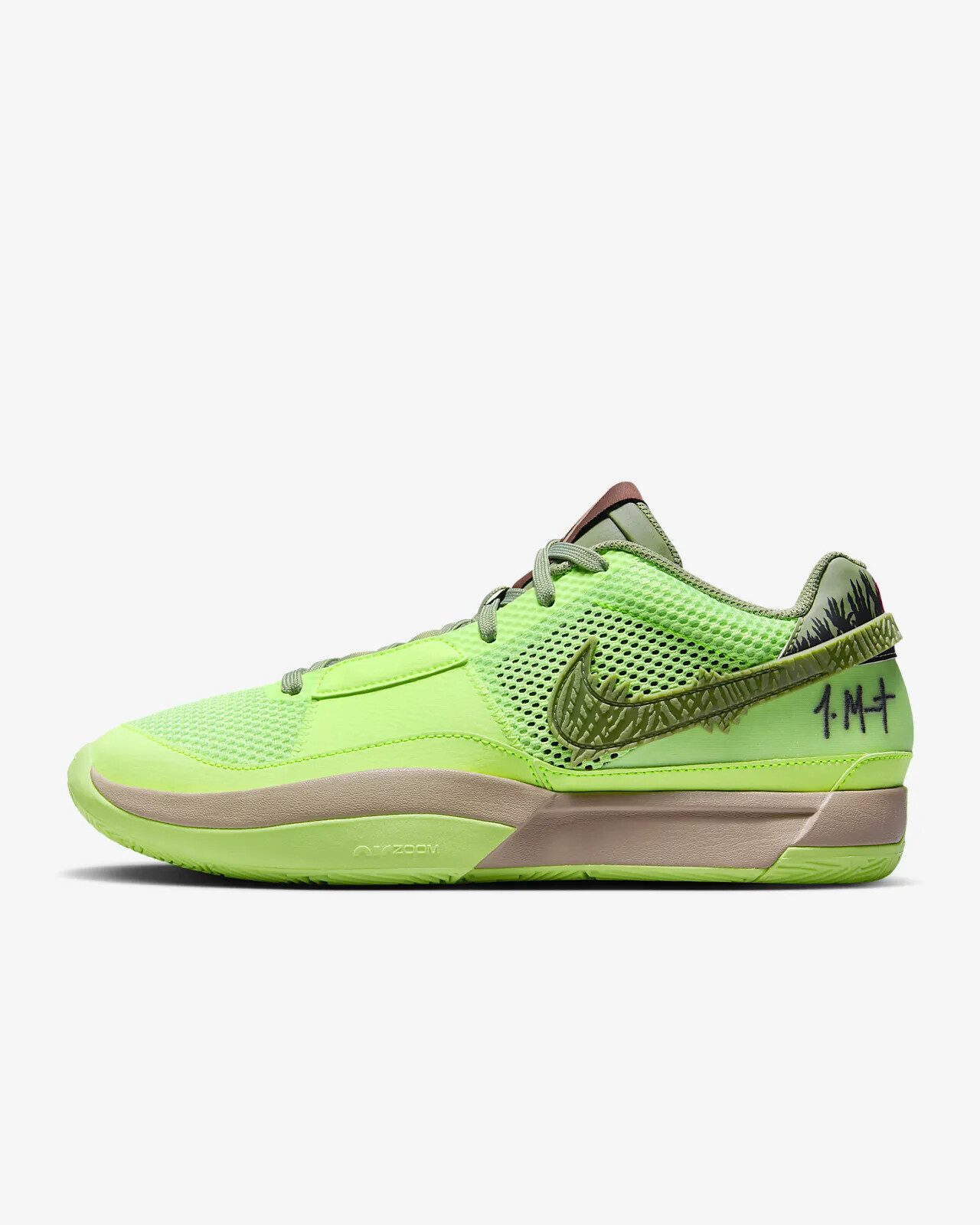 Nike Ja 1 Zombie Halloween Lime Green Blast Black Hemp Morant 2023